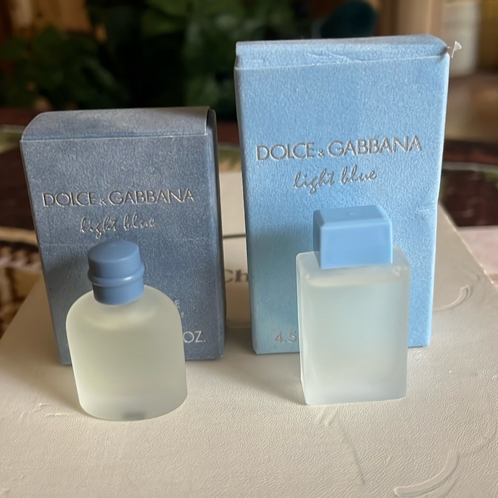 Mini men’s & women’s EDT bottles